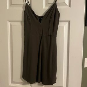 Hunter Green Mini Dress